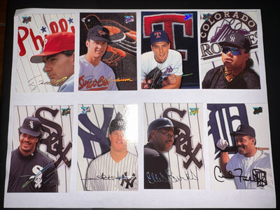 1993 LEAF STUDIO BASEBALL CARDS YOU CHOOSE MLB CARD FREE SHIPPING