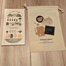 Starbucks Reserve Roastery Tokyo Traveler's Notebook Cotton Bag M Set Japan
