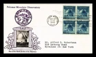 DR JIM STAMPS US COVER PALOMAR MOUNTAIN OBSERVATORY FDC BLOCK CROSBY PHOTO