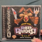 Looney Tunes Sheep Raider Sony PlayStation 1 Infogrames 2001 Manual Included