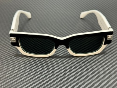 VERSACE VE4465 545987 Black White Grey Men display picture 2