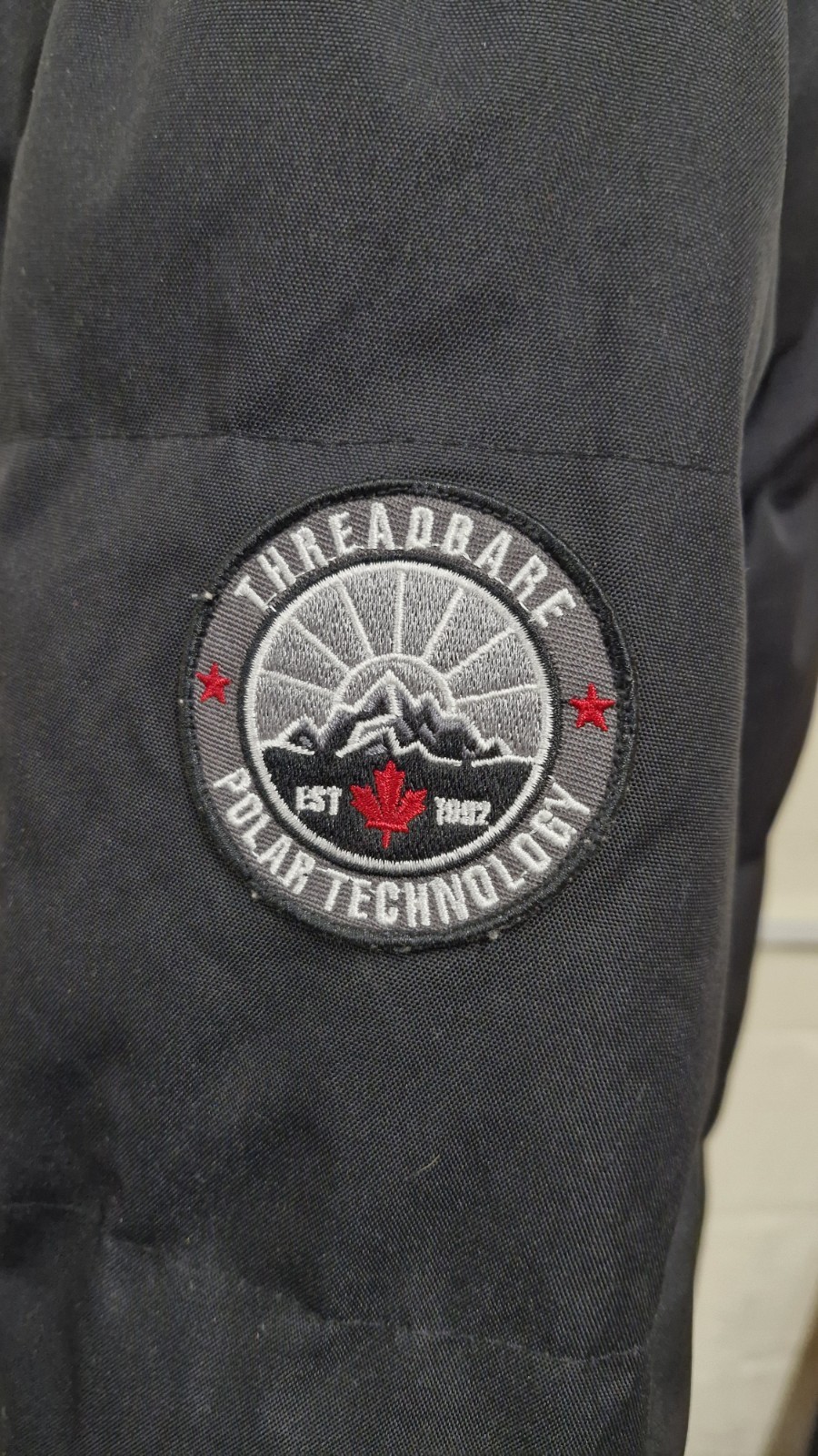 Threadbare Polar Technology Black Puffer Jacket F… - image 5