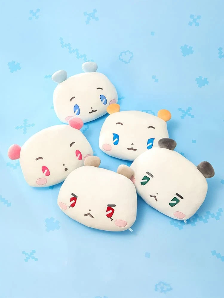 Plave MMMM Baby Room Big Mochi Face Cushion Line Friends Official