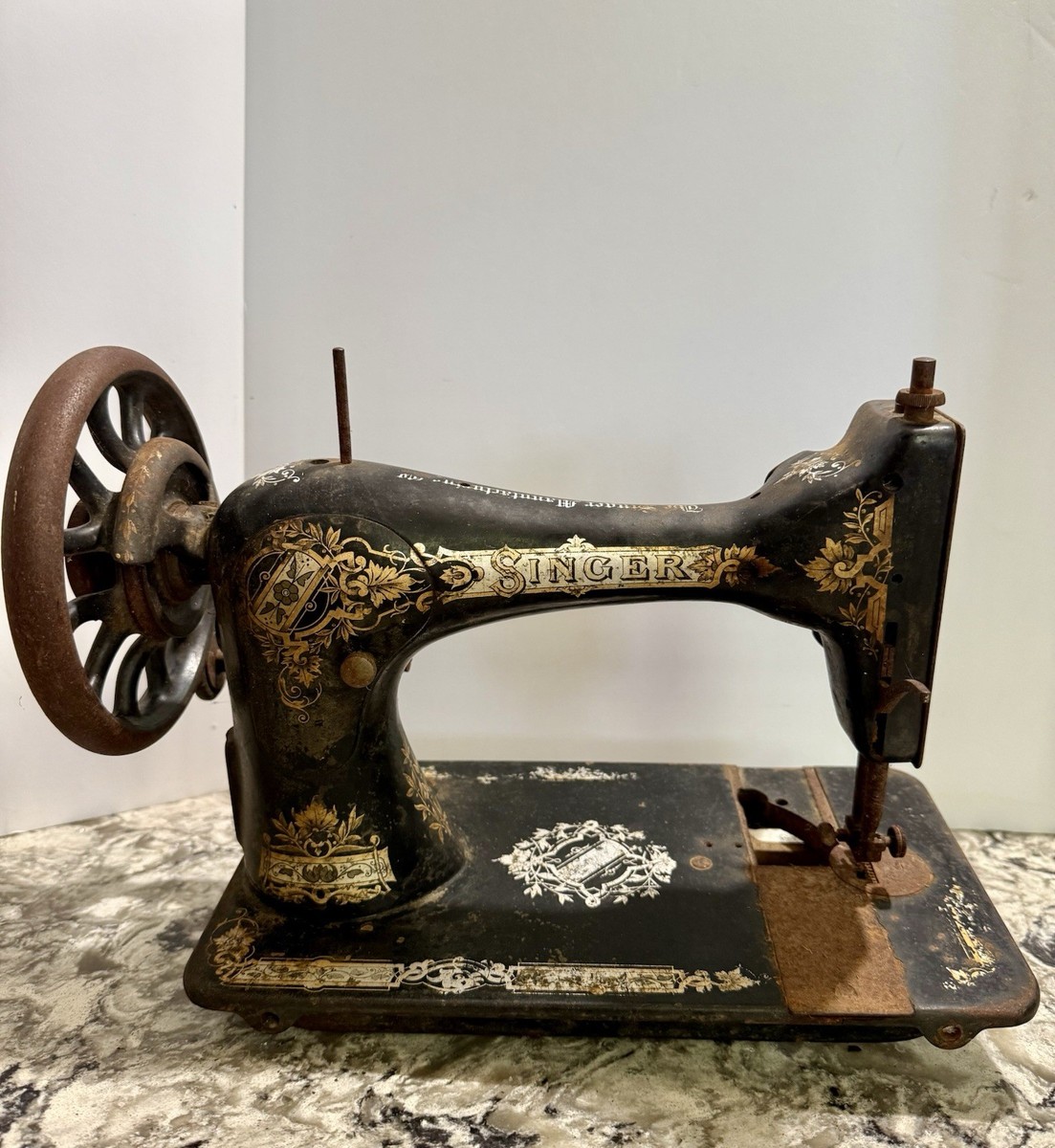 Late 1800's Singer Sewing Machine Treadle Head AS SHOWN | eBay