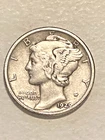 1929 Silver Mercury Dime Higher Grade