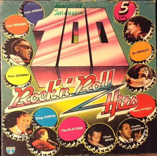 LP-BOX Fats Domino, Bo Diddley 100 Rock N Roll Hits BOX SET NEAR MINT Lotus - Bild 1 von 1
