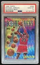 1998-99 Topps Michael Jordan Season's Best #SB6 Bulls PSA 10 GEM MINT