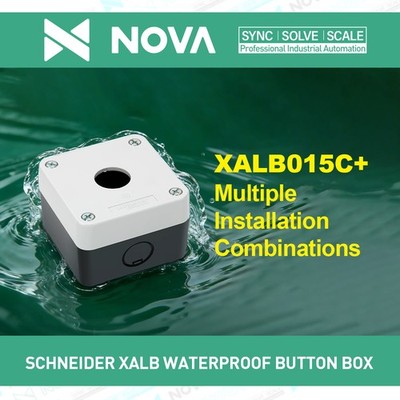 1pc New Schneider XALB015C Plastic Push Button Enclosure ,Various Combination 