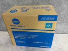 Genuine C3100P KONICA MINOLTA TONER CYAN - TNP50C - SEALED BOX