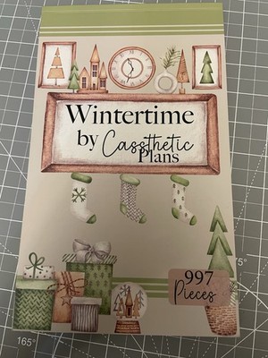 Cassthetic Plans Wintertime  Planner Sticker Book ~ No Longer Available ~ New