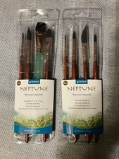 (8)Princeton Artist Brush Neptune Series 4750 - 8-Piece Synthetic Squirrel/round