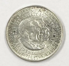 1952 US Mint George Carver Booker T Commemorative 50 Cent Coin ~ Uncirculated