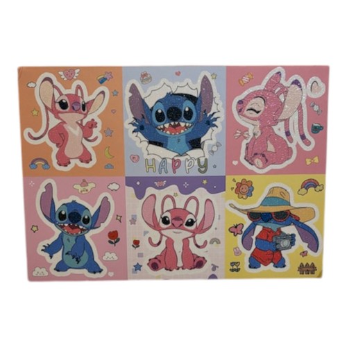 Stitch Eyeshadow Palette 54 Color Makeup Set Matte Shimmer Glitter Cute Cartoon - Picture 3 of 4