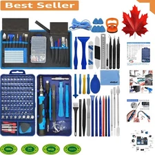 Chrome Vanadium Alloy 155-Piece Precision Screwdriver Set with Storage Bag