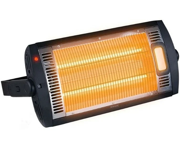 Indoor Space Heater Large Room Wall Heater Low Power Consumption Black 1500  Watt | eBay