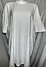 FINAL SALE❤️SZ 14- 2X ASOS Women's White Cotton CHOIR CHURCH Dress
