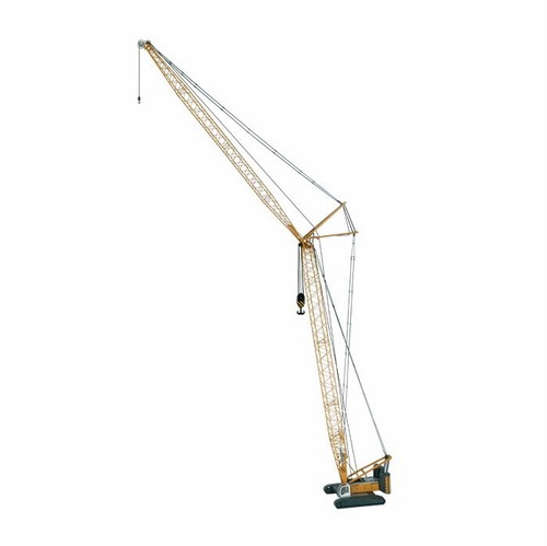 Gru cingolata 1:50 NZG LIEBHERR LR 1300 macchina da costruzione #788 modello pressofuso - Foto 1 di 6
