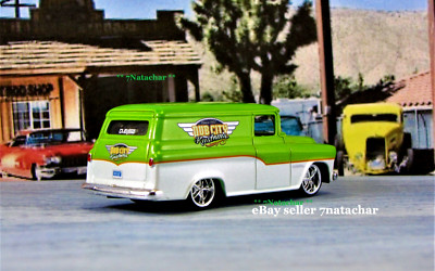 1957 Chevy Panel Truck Speed Rod Engine Shop Delivery Hot Rod E
