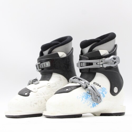 Scarponi da sci bambino Salomon SPK taglia 2 Mondo 20 usati