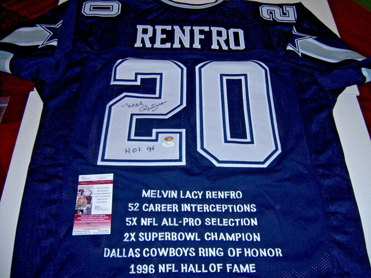 Mel Renfro, Dallas Cowboys, Oregon Ducks, Hof, Hall of Fame, Signed, Autographed, 8x10 Photo, Coa Mel Renfro, Dallas Cowboys, Oregon Ducks, Hof, Hall of Fame, Signed, Autographed, 8x10 Photo, Coa