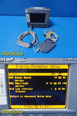 Aspect Medical A-2000 Bis-XP Monitor W/ DSC-XP Module, PI Cable & Clamp ~ 35024