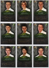 2009 2010 SELECT CRICKET GOLD FOIL SIGNATURE CONTRACTED PLAYER 25 CARD MINT SET