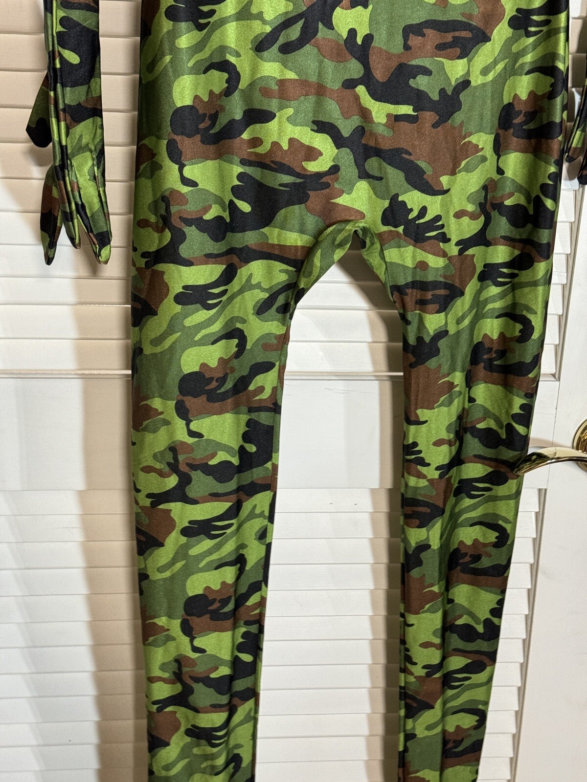 Morphsuits Spandex Bodysuit Premium Size L Adult Camo Costume Camouflage Unisex