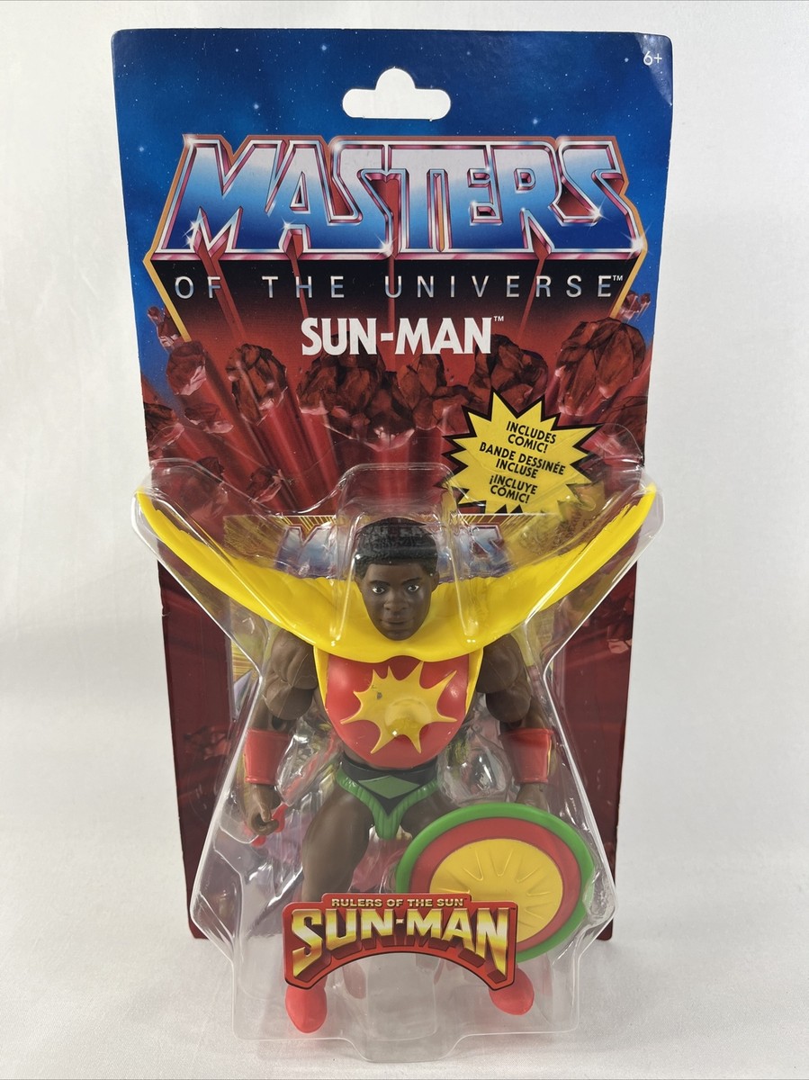 2021 MOTU Masters of the Universe Origins Sun-Man Walmart