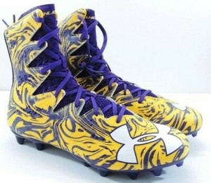 purple under armour cleats