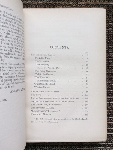 RARE VINTAGE 1885 Mrs. Leicester's School Prose and Verse: Charles Lamb, Leather - Imagen 6 de 10