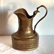 Krug Kanne Vase Vintage Massiv Messing 2,17 kg