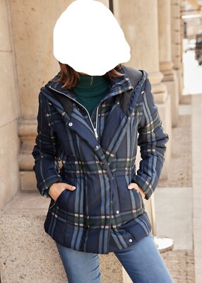 FRAUEN DAMEN JACKE LEICHT WATTIERT, JACKEN mit KAPUZE NEU! Gr. 36 38 40 44 52 54