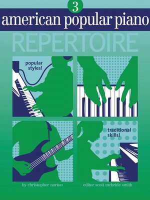 American Popular Piano Repertoire Level 3 Repertoire Book and CD 000399003
