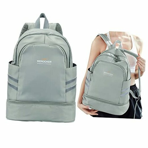 Gym Backpack for Women with Shoes 