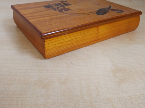 CAJA DE MADERA CAJA DE JOYERÍA CAJA JOYERÍA MADERA T593 - Imagen 10 de 11