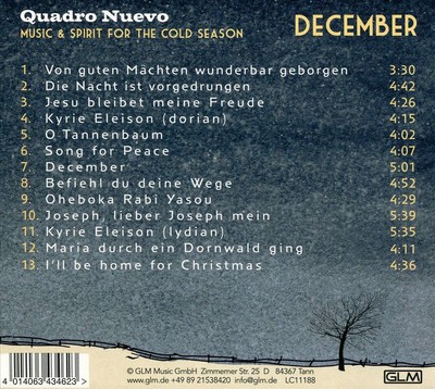 DECEMBER NEW CD