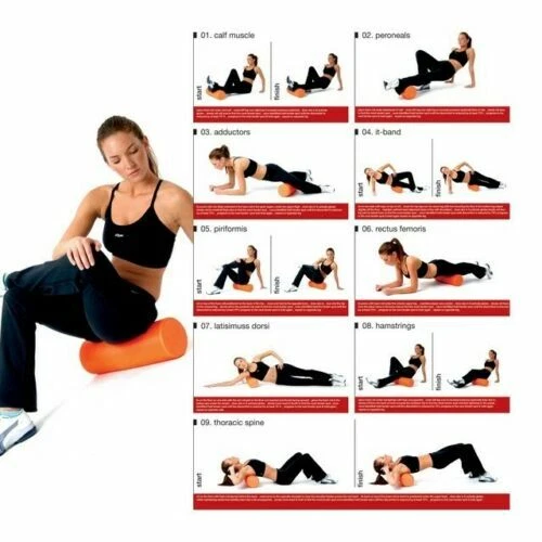 USI Emerge Grid Foam Roller Full Body Muscles Therapy Massager Equipment Tool+FS
Opens in a new wind