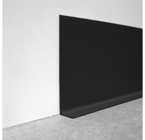 100mm Black PVC Sit On Skirting 10m Roll + 500ml Contact Adhesive - Picture 8 of 10