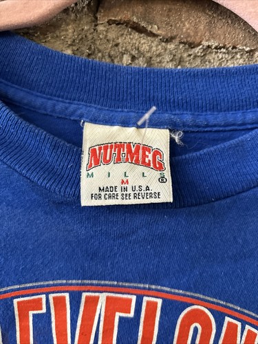 Vtg 1990s Cleveland Caviliers  NBA Shirt Cavs Basketball Nutmeg Vintage - Picture 5 of 6