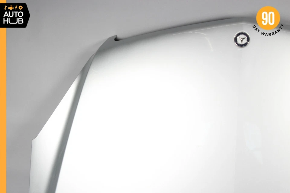 Conjunto de panel de capó plateado 11-13 Mercedes W251 R350 2518800257 OEM Foto 2 de 4