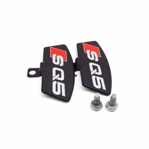 Audi Q5 8R Vorderradbremssattel 'S Q5' Abdeckplatte 2 Stück 8R0698618