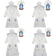 New Boy Baby Toddler Christening Baptism Virgin Mary Guadaloupe Stole Gown Suit