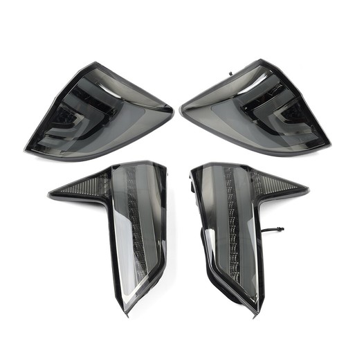 LED Dynamic Turn Signal Taillight Assembly Black Lens For Honda HRV 2016-2022 - Picture 8 of 13