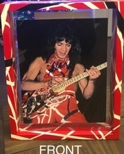 Eddie Van Halen Autograph- Certificate Of Authenticity (COA) w/Custom Frame