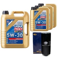 MotoröL Set Longlife III 5W-30 8 Liter + ÖLfilter SM 176 FüR Audi A6 Avant 100