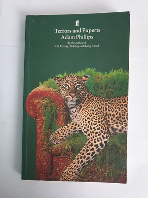 Terrors and Experts by Adam Phillips, 1995 Faber & Faber, Paperback