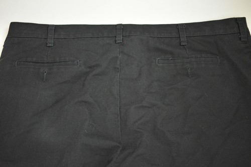 Lee Mens Black Slash Pocket Relaxed Fit Straight Leg Cotton Business Pant 42x30 - 第 8/8 張圖片