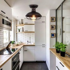 Farmhouse Rustic Industrial Pendant Light Hanging Ceiling Pendant Lamp Fixture