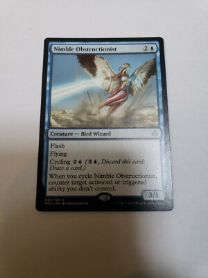 Nimble Obstructionist Near Mint Normal English Hour of Devastation Magic Card