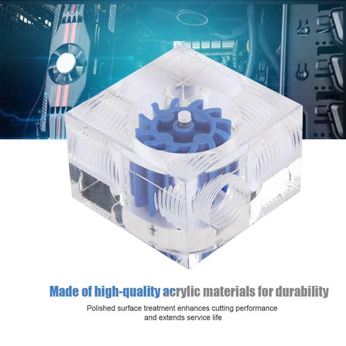Water Cooling Flowing Indicator Acrylic G1/4 Thread Computer Accessories LSJ-PM3 - Afbeelding 2 van 10